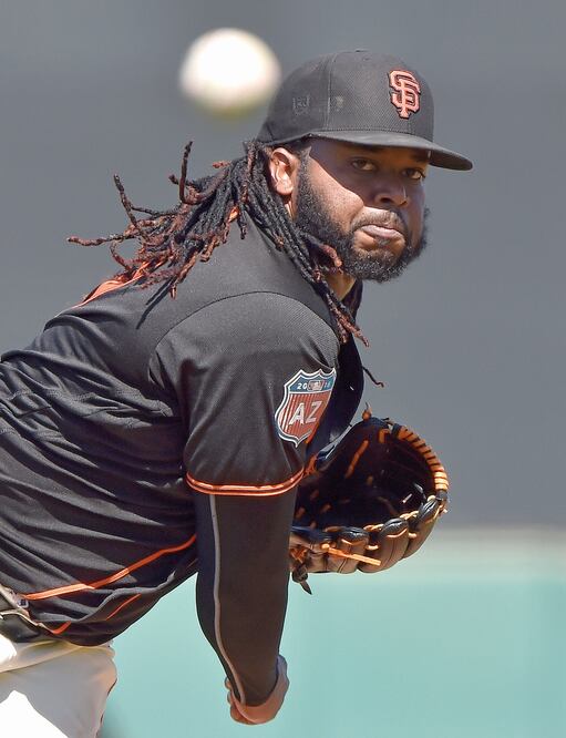 Johnny Cueto es la flamante adquisición de Giants para esta campaña (JOHN SLEEZER. AP)