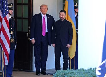 Trump le dice a Zelensky que es tiempo de "llegar a un acuerdo"; "ya se ha derramado suficiente sangre"