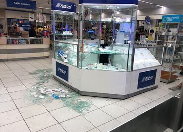 Comando roba celulares de tienda en Ecatepec; hay 2 detenidos