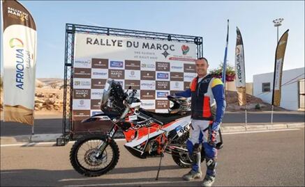 Muere un piloto de motos francés al accidentarse en la primera etapa del Rally Marruecos