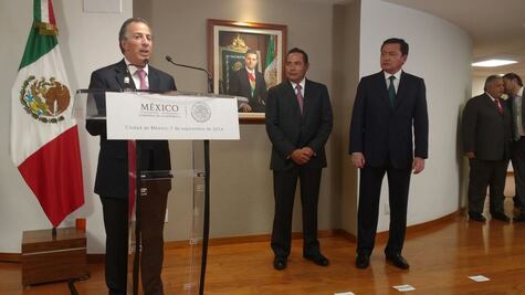 José Antonio Meade entrega a Luis Enrique Miranda la Sedesol