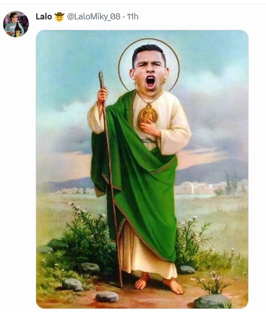 Meme del triunfo de América sobre Juárez