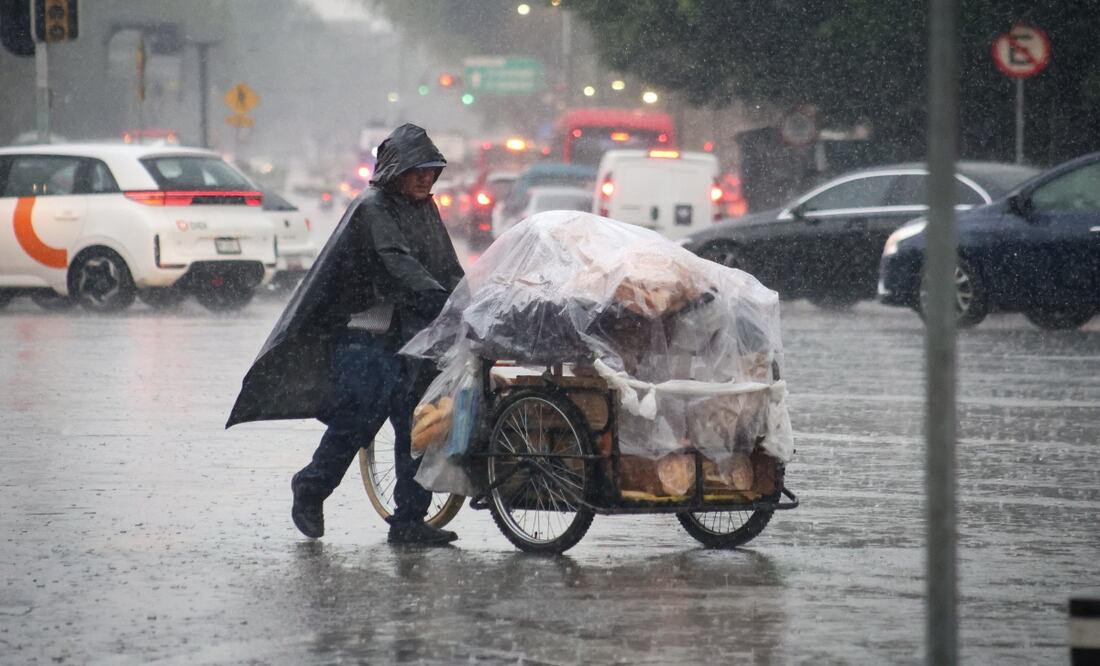 Activan alerta amarilla por lluvias fuertes y posible caída de granizo en siete alcaldías de CDMX.
Foto: Luis Camacho | El Universal
