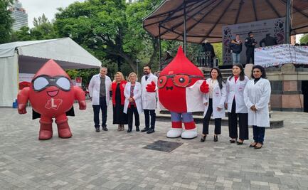 "Donar sangre salva vidas"; arrancan campaña altruista de donación de sangre en CDMX