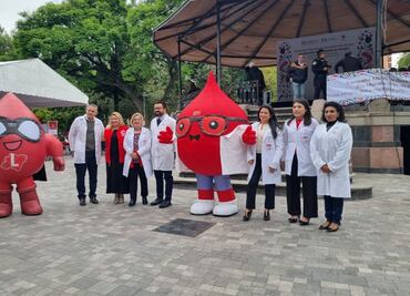 "Donar sangre salva vidas"; arrancan campaña altruista de donación de sangre en CDMX