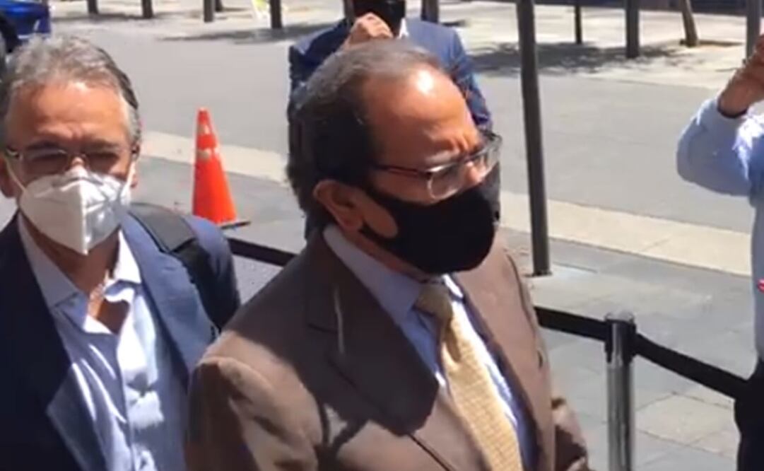 Carlos Salazar Lomelín, presidente del CCE, se reunió con el Presidente. Foto: Captura de pantalla