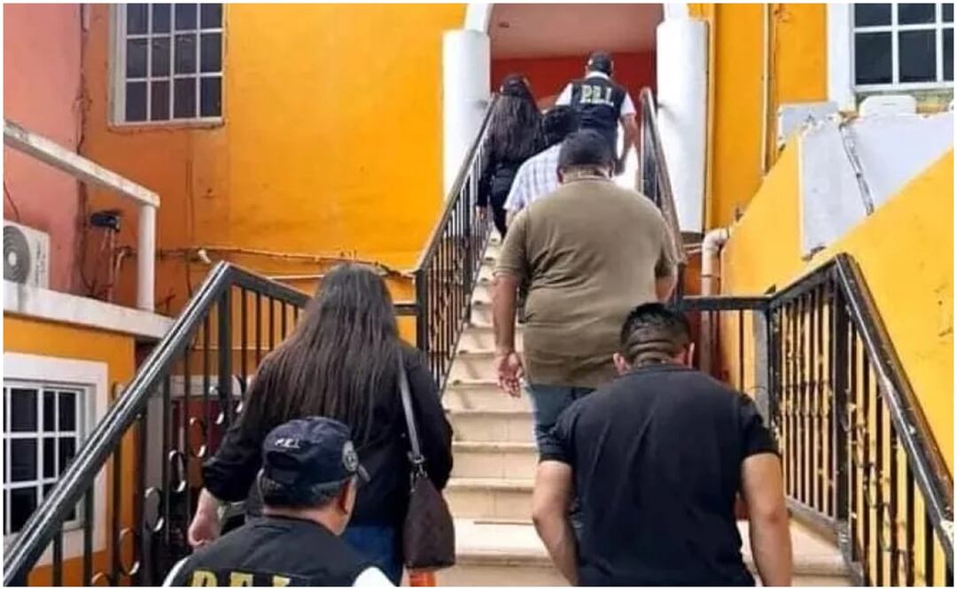 Autoridades investigan a ex alcaldesa de Tinum, Yucatán; aseguran documentos de la administración de Alicia Góngora Mejía en el Palacio Municipal (20/11/2024). Foto: Especial