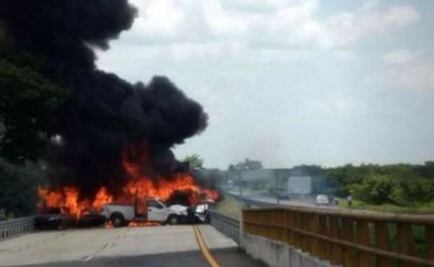 Carambola en Veracruz deja al menos 5 personas muertas