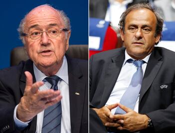 Suspenden a Blatter y Platini de la FIFA por ocho años
