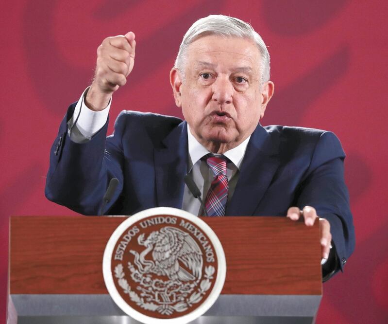 El presidente Andrés Manuel López Obrador dijo que la resistencia contra el Insabi es porque estados usaban el dinero para salud “en otras cosas”. Foto: DIEGO SIMÓN. EL UNIVERSAL