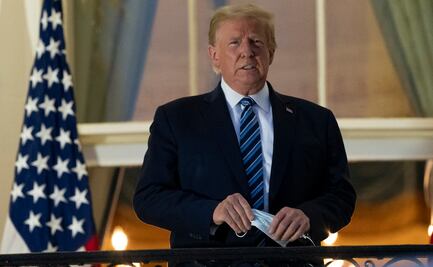 “Quizá soy inmune”, dice Trump tras salir de hospital y llegar a la Casa Blanca