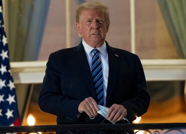 “Quizá soy inmune”, dice Trump tras salir de hospital y llegar a la Casa Blanca