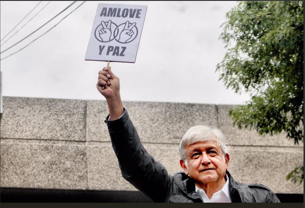 El candidato realizó un mitin en la Delegación Benito Juárez. Foto: Twitter.