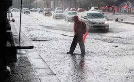 Partido México-Ecuador estará pasado por agua; hay doble alerta por lluvias fuertes y granizo en 12 alcaldías de CDMX