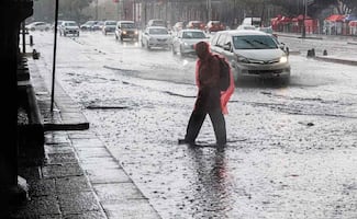 Partido México-Ecuador estará pasado por agua; hay doble alerta por lluvias fuertes y granizo en 12 alcaldías de CDMX
