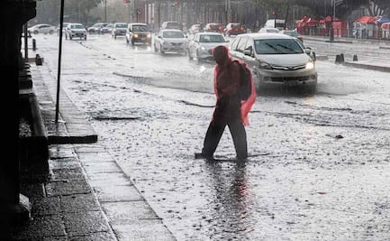 Partido México-Ecuador estará pasado por agua; hay doble alerta por lluvias fuertes y granizo en 12 alcaldías de CDMX