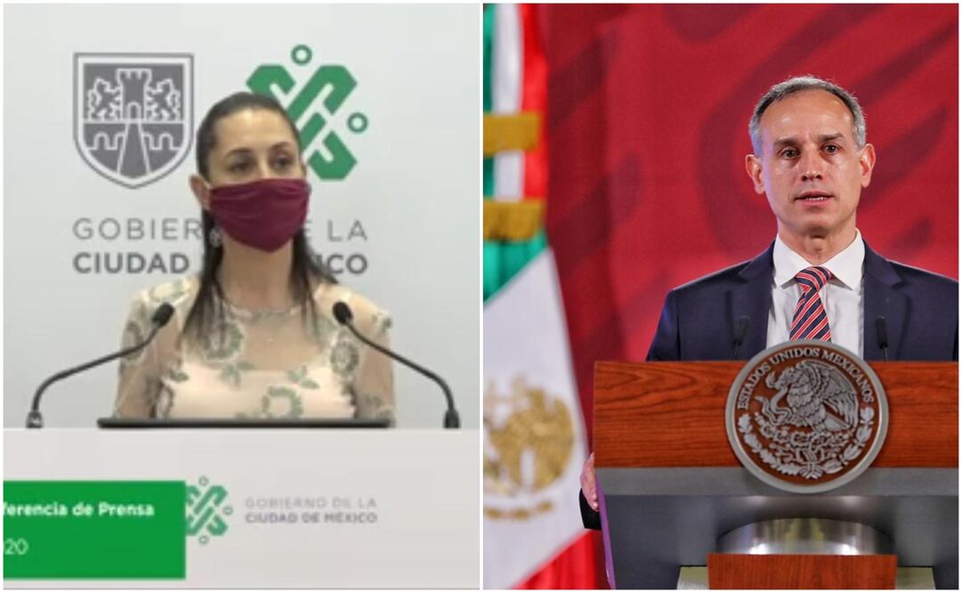 Admite Sheinbaum "diferencias" con Ssa por semáforo en la CDMX