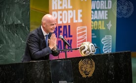 Infantino celebra el Mundial ante la ONU; FIFA destaca unidad global y récord de asistencia del torneo