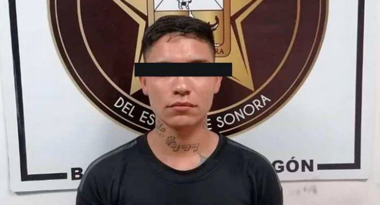 Sergio Daniel “N”, el chofer del taxi de aplicación en el que se vio por última vez con vida a Paola Andrea Bañuelos en Mexicali. Foto: Especial