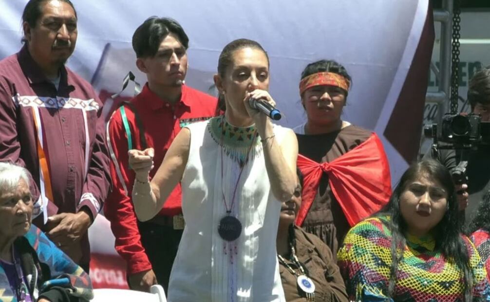 Claudia Sheinbaum en Tijuana por gira de promoción de Morena. Foto: Especial