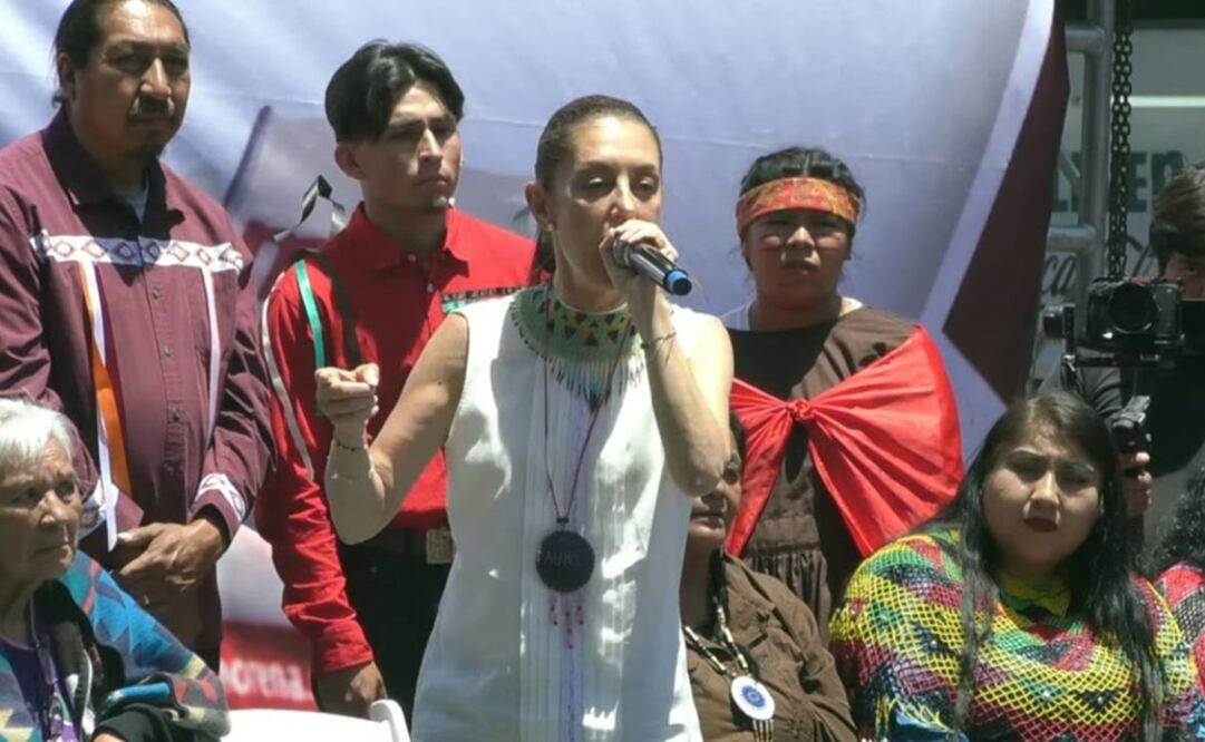 Claudia Sheinbaum en Tijuana por gira de promoción de Morena. Foto: Especial