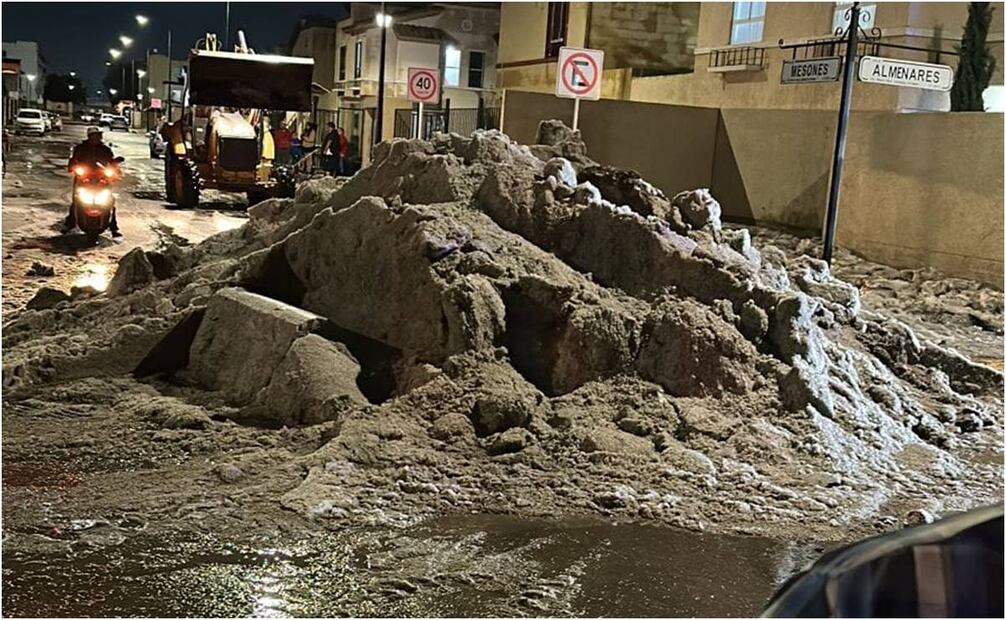Granizada en Tecámac deja 5 casa con afectaciones graves. Foto: ESPECIAL