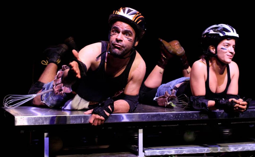 Una máxima de la compañía Tres Tristes Tigres es el improvisar, y es lo que han hecho en esta puesta en escena, que se presenta en el Foro Lucerna (Foto: AGUSTÍN SALINAS / EL UNIVERSAL)