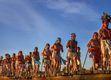 Danzas y tesgüino: así es la Semana Santa rarámuri