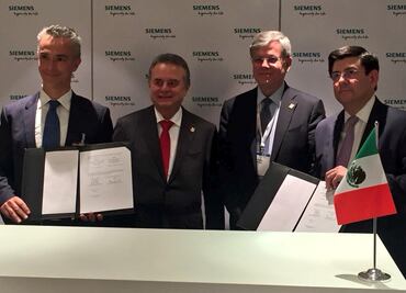 Siemens y Cemex firman acuerdo en materia eléctrica