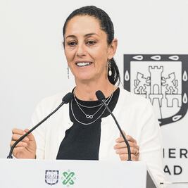 Sheinbaum espera que no le ganen las lluvias