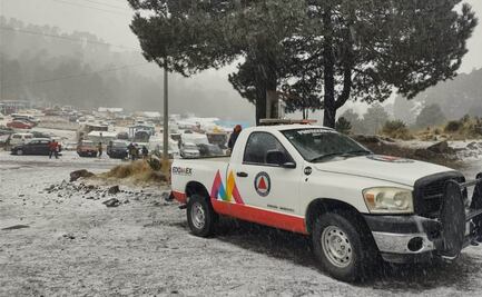 Nevado de Toluca: Protección Civil cierra acceso al parque nacional por la caída de nieve