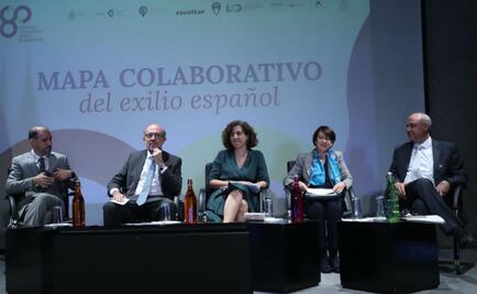 Presentan mapa del exilio español en México