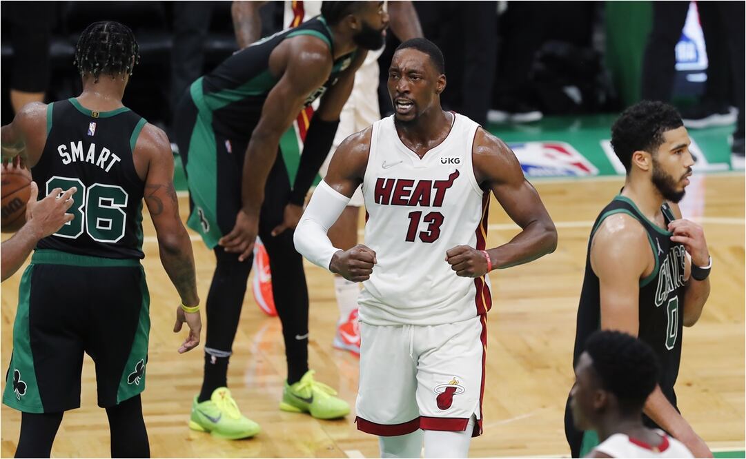 Miami Heat derrota a los Celtics y alarga la final de conferencia al séptimo juego / FOTO: AP