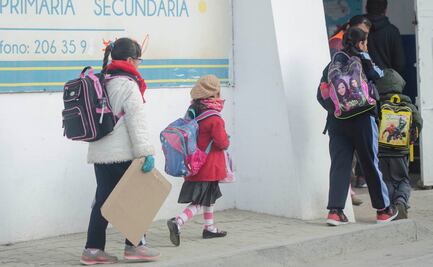 Por bajas temperaturas, modifican horarios en escuelas de educación básica de Sonora