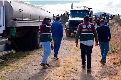 Clausuran toma clandestina de agua en Tlalpan
