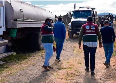 Clausuran toma clandestina de agua en Tlalpan