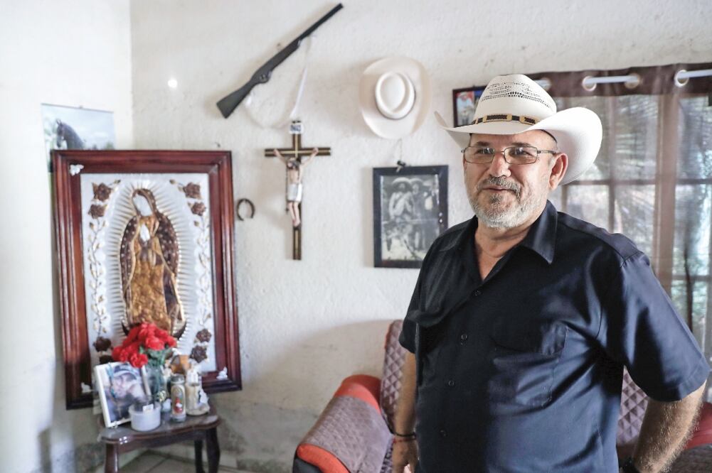 Hipólito Mora Chávez Fundador de las autodefensas en La Ruana (IVÁN STEPHENS. EL UNIVERSAL)