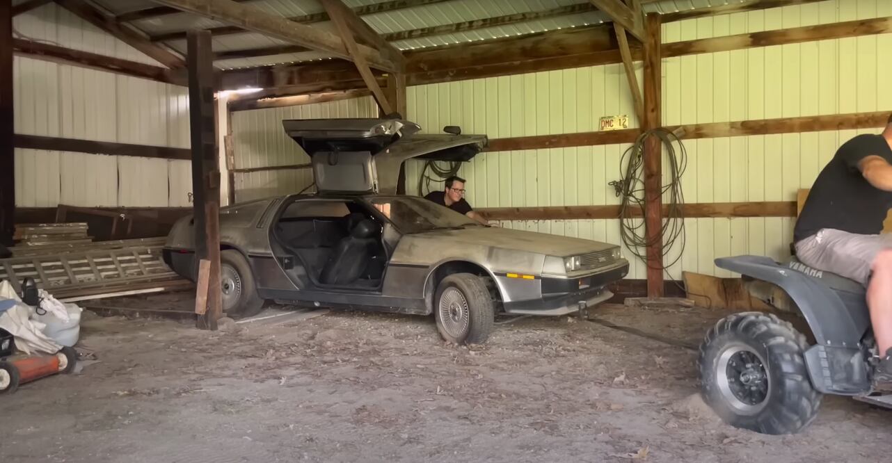 Fue encontrado en un granero con muy pocos kilómetros en el odómetro.