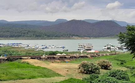 Comerciantes de Valle de Bravo ven como “un buen augurio” el aumento en almacenamiento de la presa Miguel Alemán