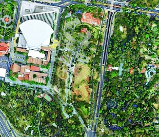 Razú propone rescate de primera sección del Bosque de Chapultepec