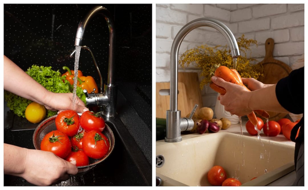 Conoce los productos que debes evitar guardar debajo de la tarja de tu cocina. Imagen: Freepik