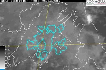 Se prevé cielo nublado en el Valle de México