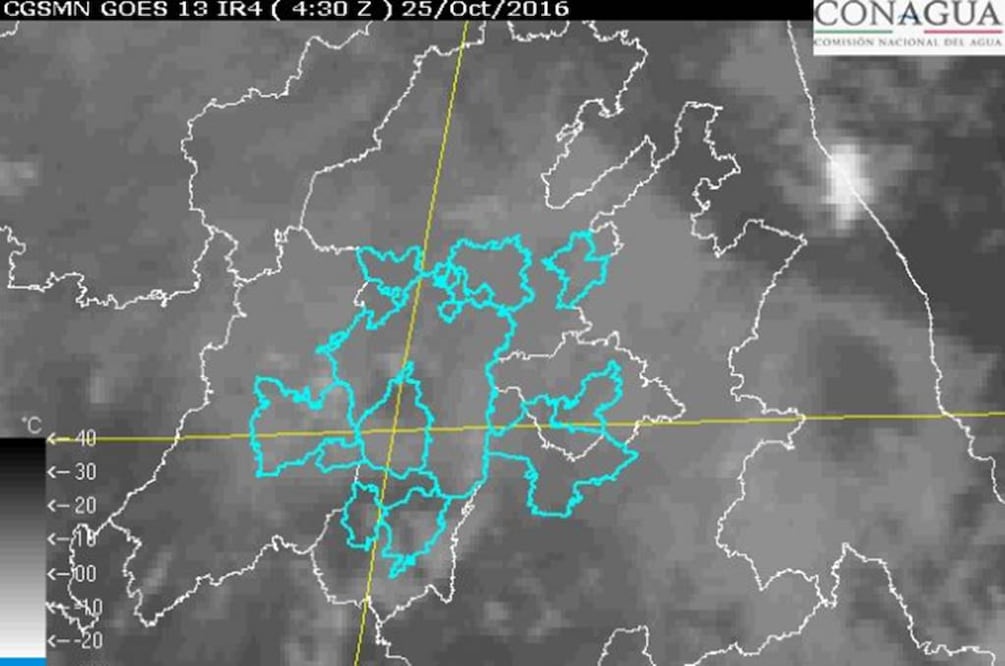 En la Ciudad de México se prevé una temperatura máxima de 23 a 25 grados Celsius y mínima de 12 a 14 grados Celsius (CONAGUA)