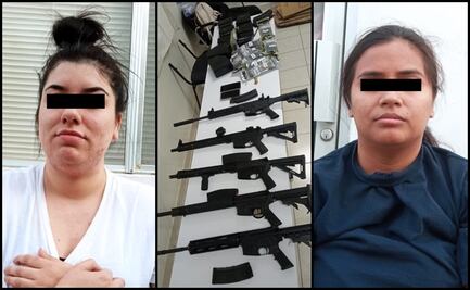 Detienen y vinculan a proceso a dos mujeres que intentaban cruzar arsenal de EU a México