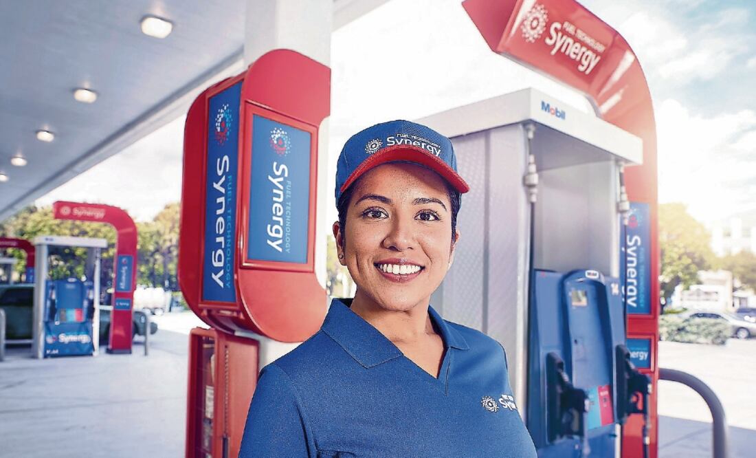 El combustible Fuel Technology Synergy que ExxonMobil transporta por ferrocarril mediante un contrato signado con Kansas City Southern México proviene de la refinería de Beaumont, Texas (CORTESÍA)