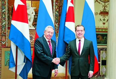 Raúl Castro refuerza alianza estratégica con Rusia