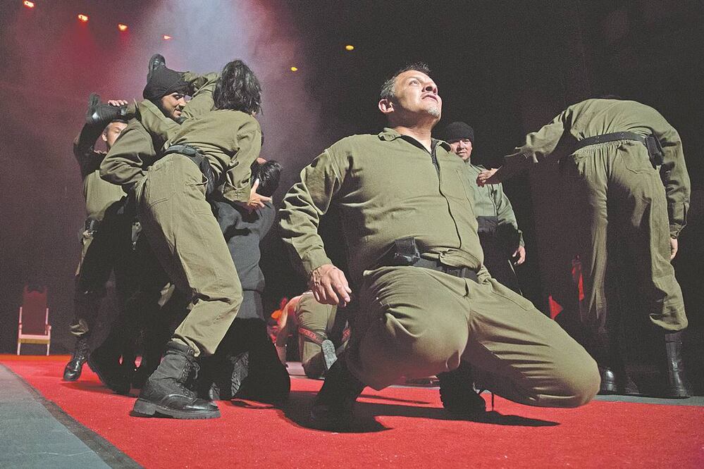 La grabación de la puesta fue en el penal de Santa Martha. Foto: Cortesía.