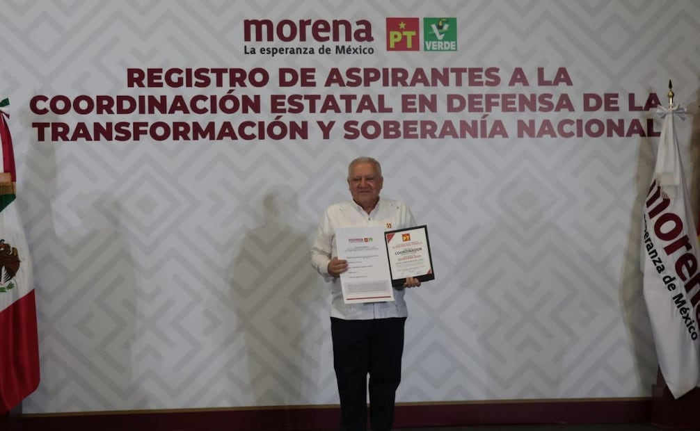 Rafael Marín, aspirante a la Coordinación de la Defensa de la Transformación y la Soberanía en Quintana Roo. Foto: especial