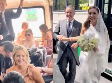 Viral: Pareja contrata micros para su boda, les llueven las críticas