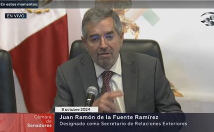 Juan Ramón de la Fuente anuncia creación de observatorio de leyes antiinmigrantes en EU; "migrantes serán prioridad", dice